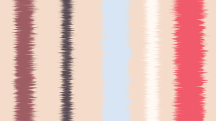 Ikat line seamless stroke pattern background. Boho Camouflage Strokes Tie Dye Batik. Multicolor ikat line stripe brush seamless background. Tie Dye ikat line wallpaper © GraphiStock