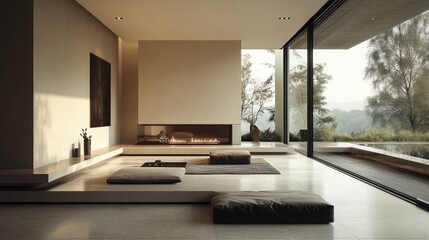 Modern Minimalist Living Room