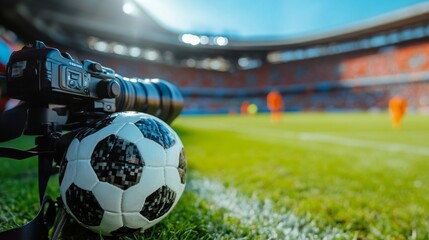 Soccer Stadium Photography Action
