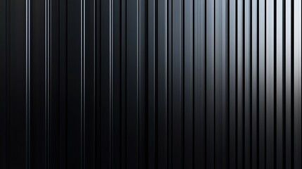 Obraz premium Metallic black texture. Steel sheet roof background. Iron corrugated background. 