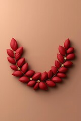 Obraz premium Traditional Indian jewelry, worn during Diwali, 3D illustration