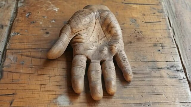 video of Palmistry is the pseudoscientific practice of fortune-telling through the study of the palm