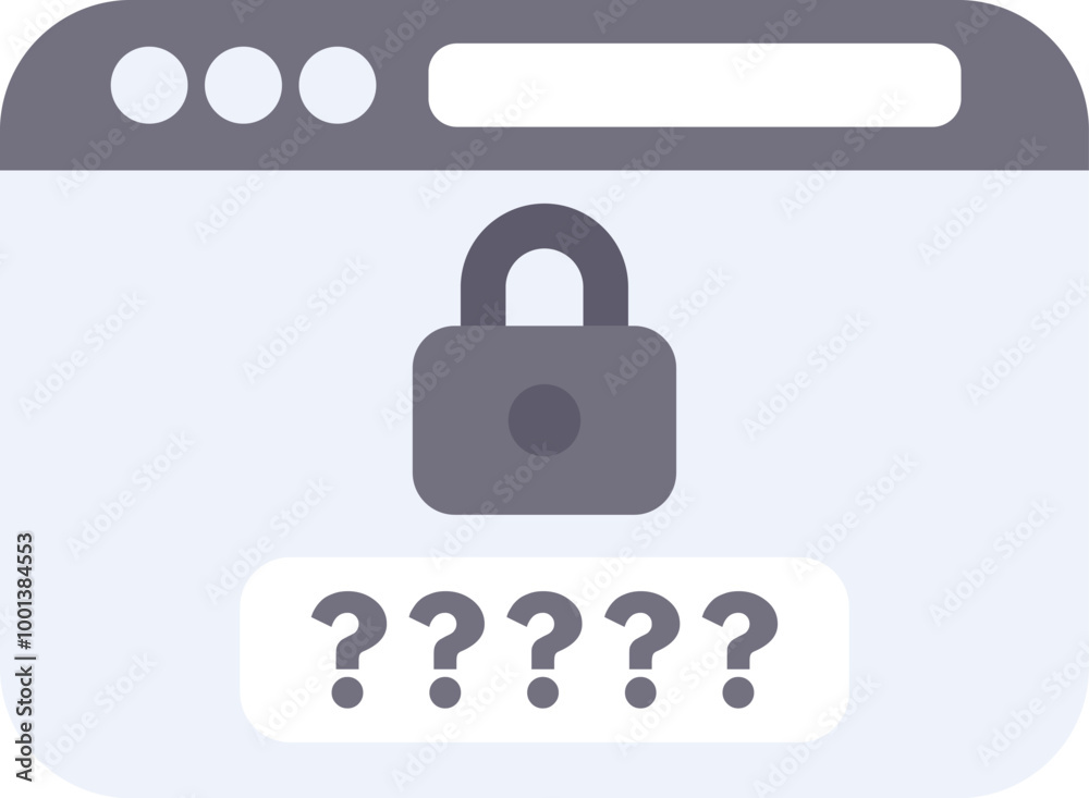 Poster webpage is showing a locked password field with question marks, prompting the user to retrieve their