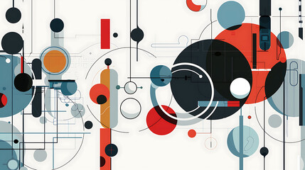 Obraz premium technology wallpapar