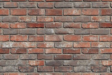 Obraz premium seamless brick wall texture with an aged and weathered appearance