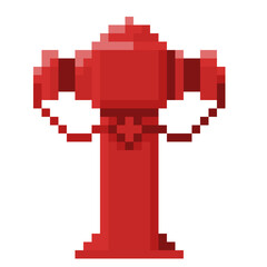 Fire Safety Fire Hydrant Malaysia Pixel Art