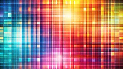 Fototapeta premium Abstract Grid Pattern in Soft Colors Creating a Modern and Stylish Background Design for Creativity