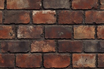 Obraz premium seamless brick wall texture with an aged and weathered appearance