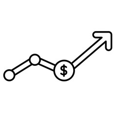 Money Inflation icon, Bussines Development