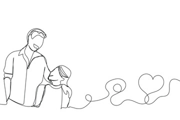 Sketch love concept minimal couple in love drawing line art couple lovely drawn together line love concept with white ioslated background. Abstract,vector,illustration.