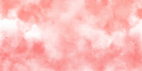 pink color dust particles explosion cloud on white background minimal design and artistic watercolor splashes background. Wallpaper Created Using Artificial Intelligence	

