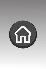 home icon on a white background