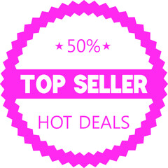 Sale icon badge. Special offer discount tags. Coupon shape templates design. Cyber monday sale discounts. Black friday shopping icons. Best ultimate offer badge. Super discount icons. Vector icons