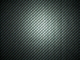 Dark grey textured background featuring abstract carbon fiber pattern with intricate weave and subtle gradient effects, suggesting innovative technology and modern design.