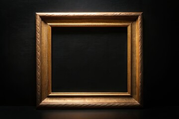 Darkness envelops the frame, a profound black background devoid of any distractions, providing an elegant and sophisticated canvas for creative visual storytelling and artistic expression.