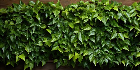 Obraz premium green ivy on wall