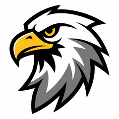 Eagle Mascot Logo Vector Illustration for SVG & Cricut - Graphic Design File