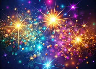 Beautiful Sparkles Vector Design for Backgrounds, Textures, and Decorative Elements in Graphics