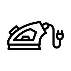 23 iron line icon illustration vector graphic