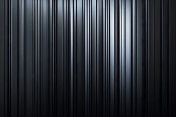 Obraz premium Metallic black texture. Steel sheet roof background. Iron corrugated background. 