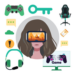 illustration of a game