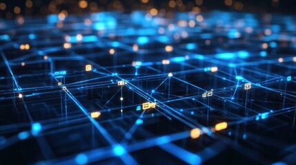 Digital Network Abstract