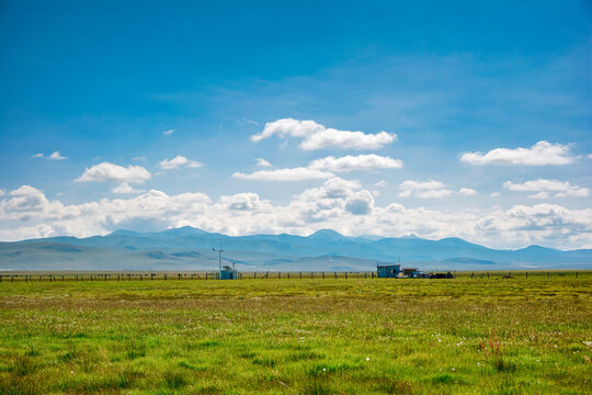 Western China, Zoige grassland scenery