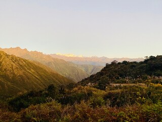 Andes Inca trail