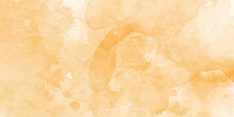 abstract watercolor background with white and yellow orange color. abstract orange Grungy ink effect bright yellow and orange color shades watercolor background.