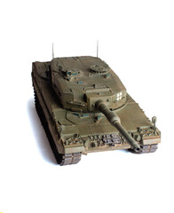 Scale model of old vehicle