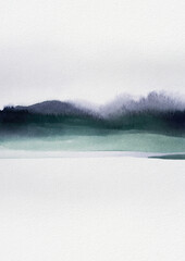 Tranquil Forest Reflections on Calm Lake