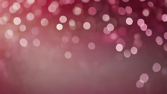 shoking pink glitter bokeh
