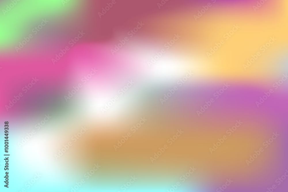 Aufkleber Light mix color gradient background, texture blur abstract background, abstract gradation blur texture. Blurred colored soft gradient background for presentation, banner, backdrop