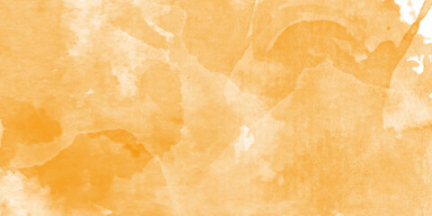 abstract watercolor background with white and yellow orange color. abstract orange Grungy ink effect bright yellow and orange color shades watercolor background.
