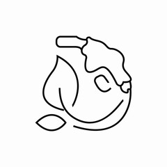 eco friendly fuel icon sign vector