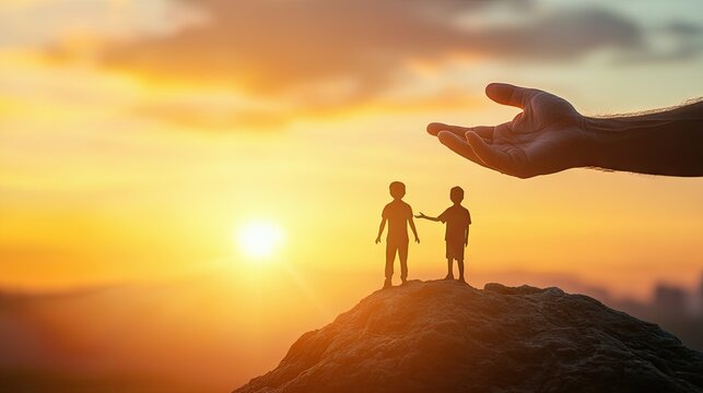 An inspirational coaching concept image showcasing a mentor giving personal growth and development advice, with a focus on career advancement, skill improvement, and achieving life goals,