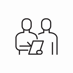 customer chat icon sign vector