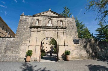 Obraz premium Entrance to the Monastery of Nuestra Señora del Espino 