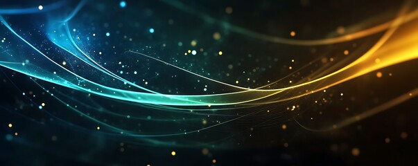 Obraz premium Light abstract Cool waves background Creative element, generative ai