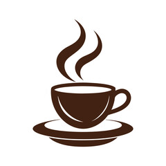 Simple coffee cup logo vector design on a white background for web and print use.
Minimalist coffee cup logo vector for branding, print, and digital designs.