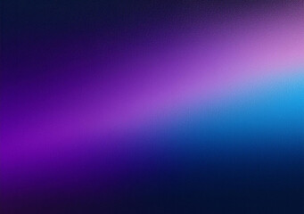 Purple black blue dark glowing grainy gradient background noise texture poster header banner design copy space