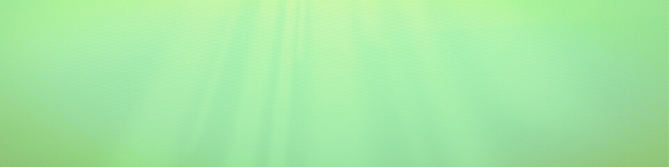 Green panorama background. Simple design backdrop for banners, posters, ad, and various design works