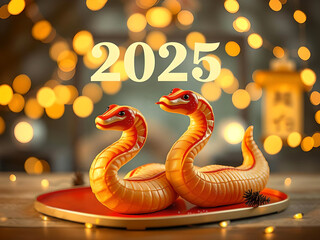 Fototapeta premium Illustration nouvel an chinois 