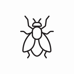 bumblebee insect icon sign vector