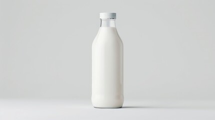 Dairy milk carton on white background