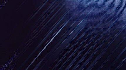 Bright navy blue dynamic abstract vector background with diagonal lines. Trendy classic color of 2020. 3d cover of business presentation banner for sale event night party 