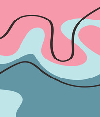 Liquid shape elements, Organic abstract shape, Abstract organic shapes background, Abstract organic vector template