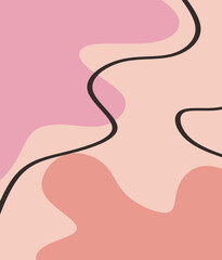 Liquid shape elements, Organic abstract shape, Abstract organic shapes background, Abstract organic vector template