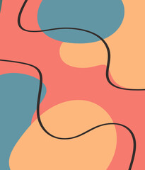 Liquid shape elements, Organic abstract shape, Abstract organic shapes background, Abstract organic vector template