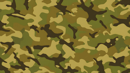 Fototapeta premium Texture and background of camouflage. Generative AI